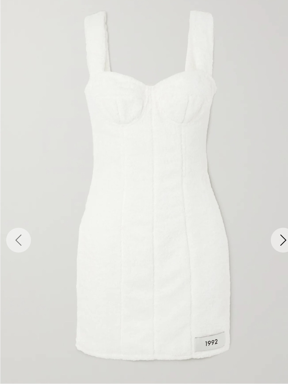 Dolce & Gabbana
KIM DOLCE&GABBANA terrycloth minidress- IT46